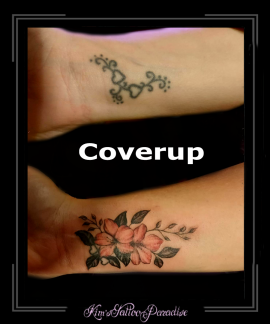 coverup,pols,bloemen,