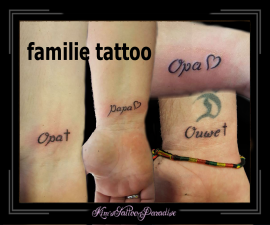 familie tattoo