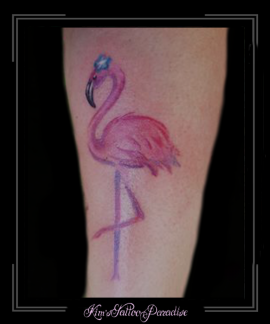 flamingo dier onderbeen