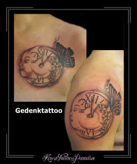 gedenktattoo,ouder,kind,love,liefde,familie,family,dochter,zoon,vader,moeder,