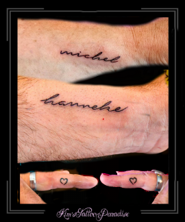 namenhartjevingerpolsliefdelovefamiliefamilypartnerslovetattoo