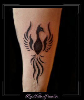 phoenix onderarm tribal