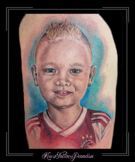 portret zoon jongen 4 jaar bovenarm1