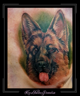 portret,herder,hond,borst,kleur