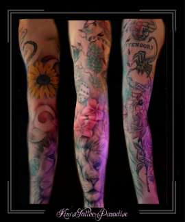 sleeve,leeuw,zonnebloem,dobbelstenen,schorpioen,bloesem,bloemen,spinneweb,spin,roos,naam,namen,