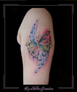 vlinder watercolor