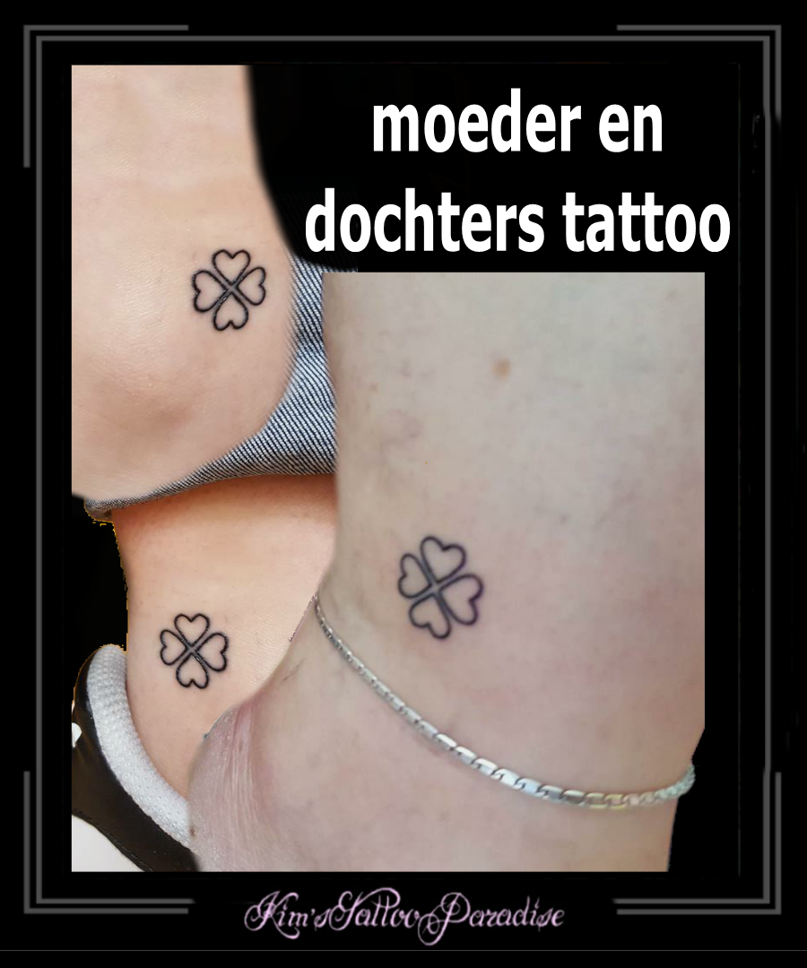 Welp klavertje 4 | Kim's Tattoo Paradise TA-43