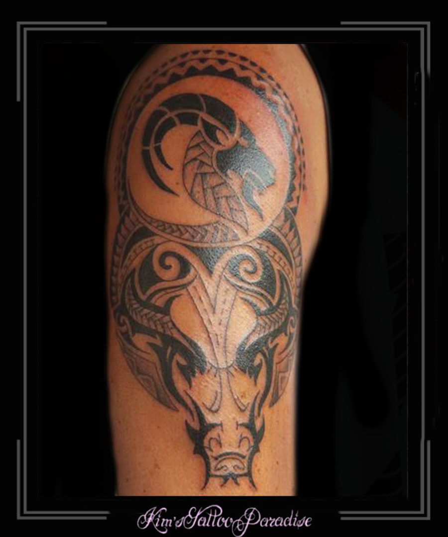 Verbazingwekkend ram | Kim's Tattoo Paradise OD-91