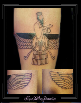 armband imam egypte arabisch man priester vleugels