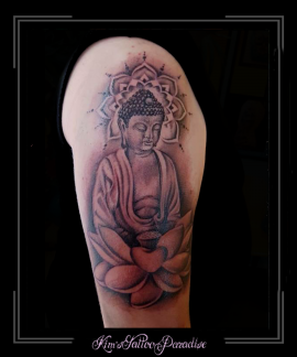 budha boeddha aura bovenarm